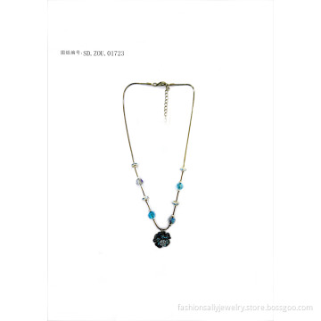 Fashionable Alloy Necklace Sets 1723